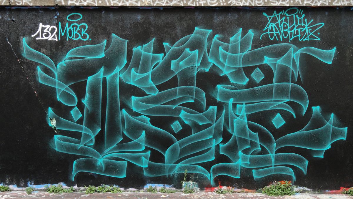 Street Art : Graffitis & Fresques Murales 93048 Montreuil