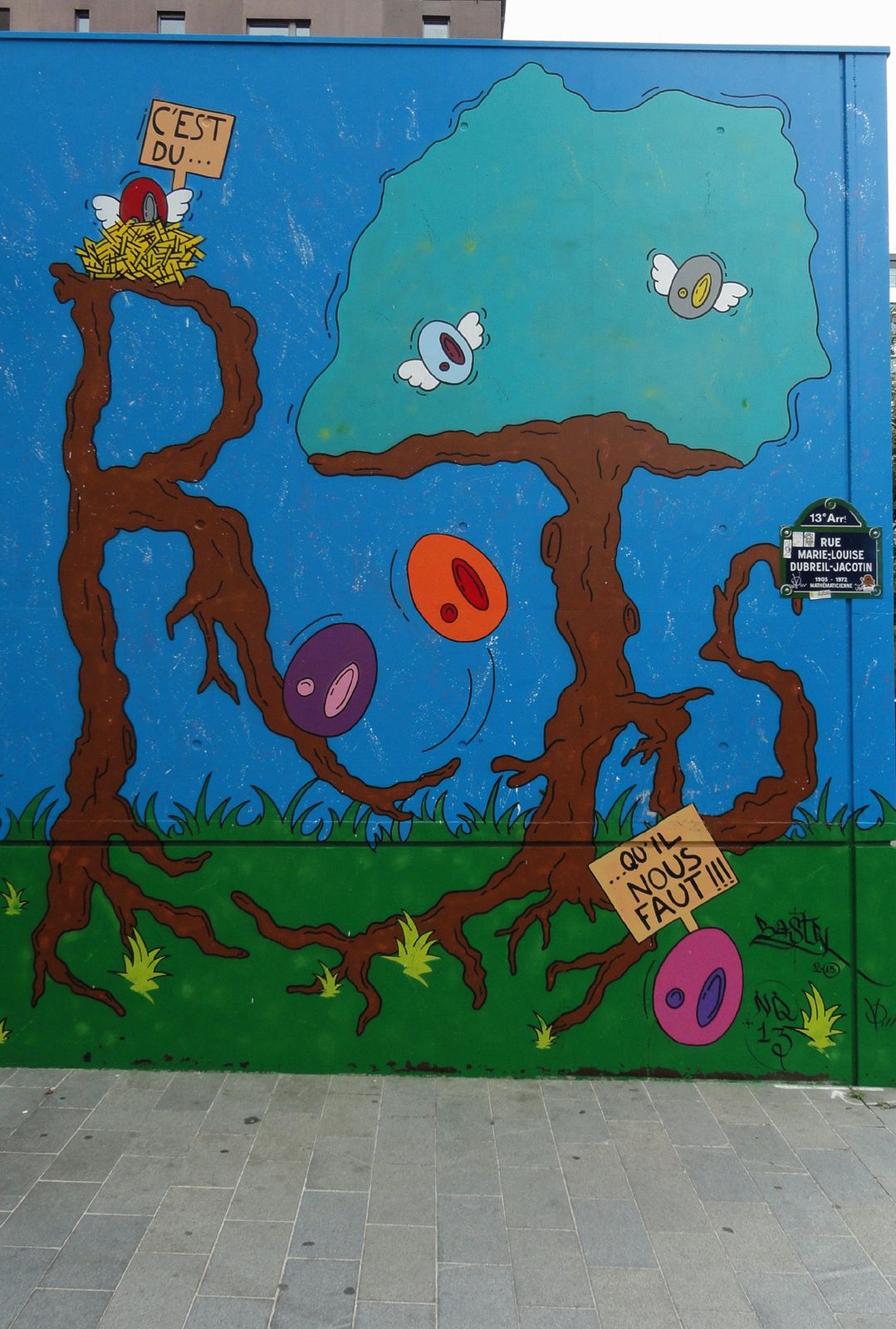 Street Art : Graffitis & Fresques Murales 75013 Paris