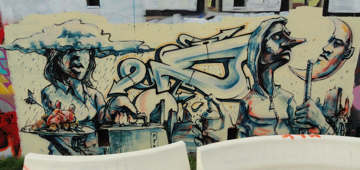 Street Art : Graffitis & Fresques Murales 75015 Paris