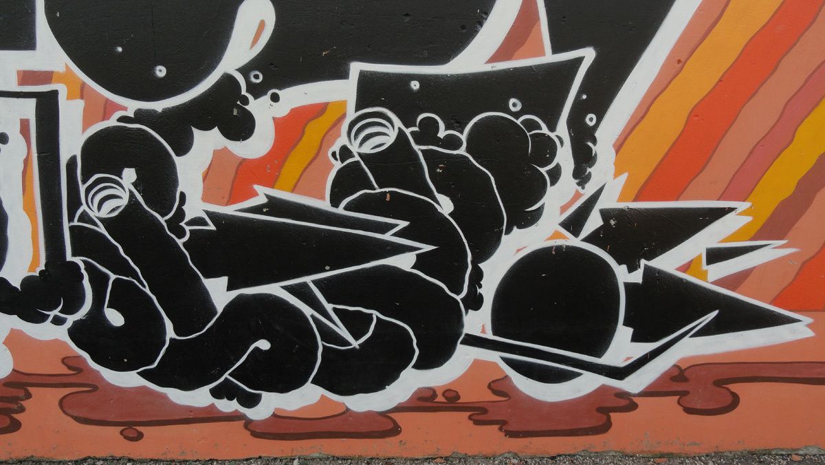 Street Art : Graffitis & Fresques Murales 60730 La Chapelle St Pierre