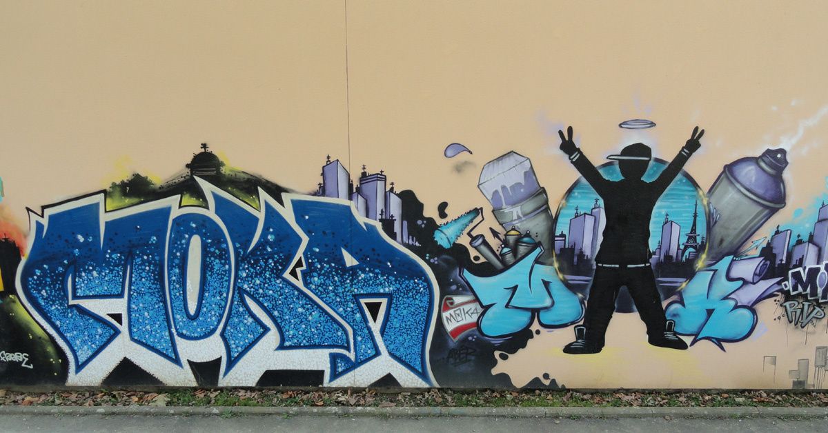 Street Art : Graffitis & Fresques Murales 60139 Chambly