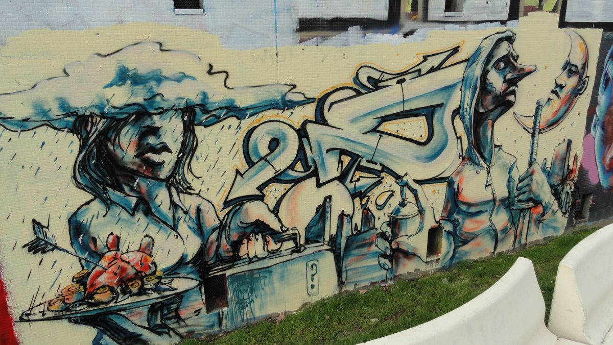 Street Art : Graffitis & Fresques Murales 75015 Paris