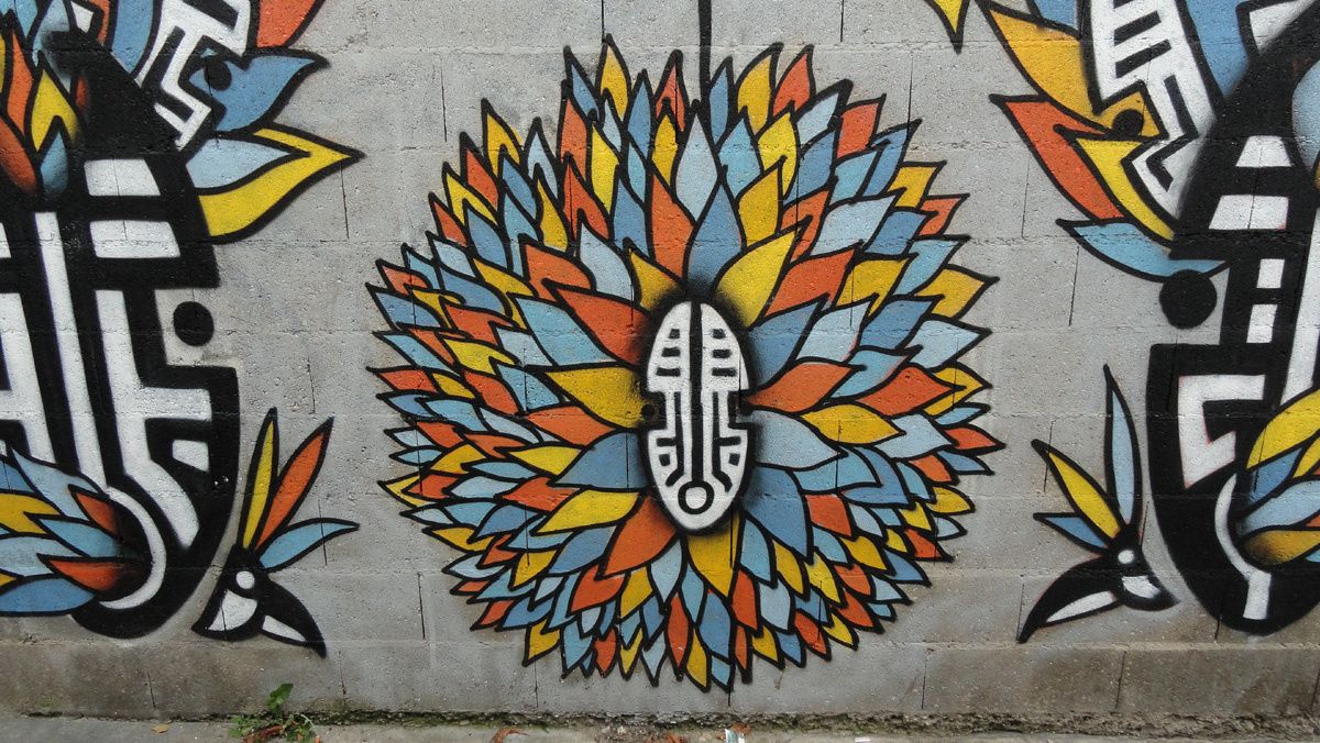 Street Art : Graffitis & Fresques Murales 93001 Aubervilliers