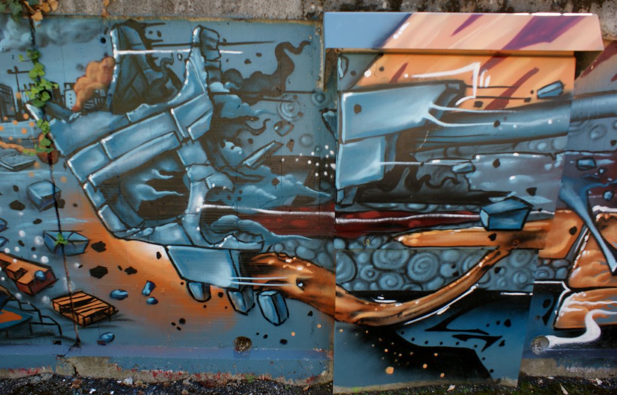 Street Art : Graffitis & Fresques Murales 31446 Ramonville