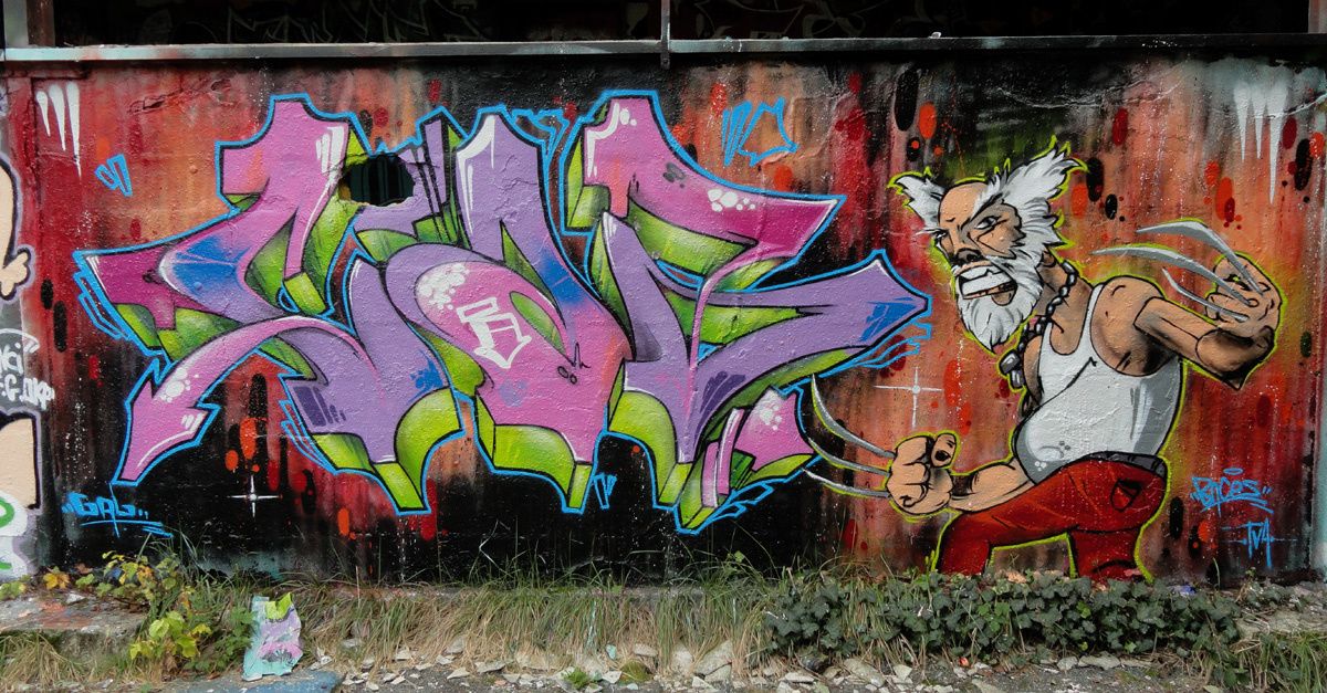 Street Art : Graffitis & Fresques Murales 95607 Taverny