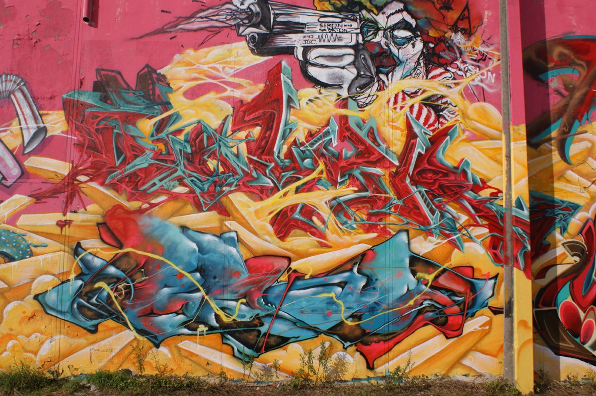 Street Art : Graffitis & Fresques Murales 33167 Floirac