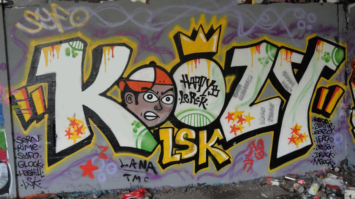 Street Art : Graffitis & Fresques Murales 95607 Taverny