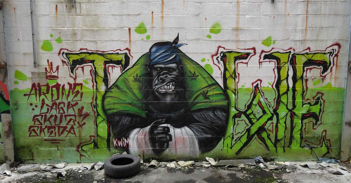 Street Art : Graffitis & Fresques Murales Département Oise (60)