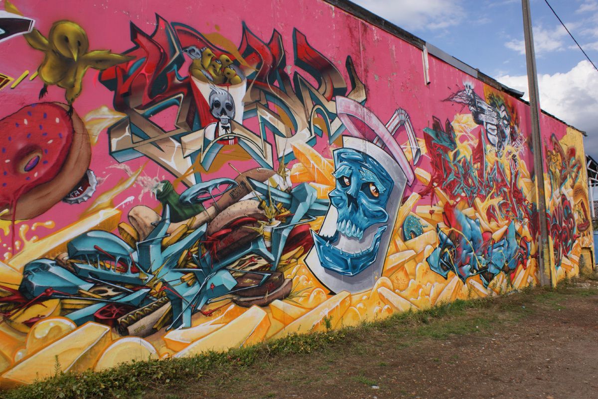 Street Art : Graffitis & Fresques Murales 33167 Floirac