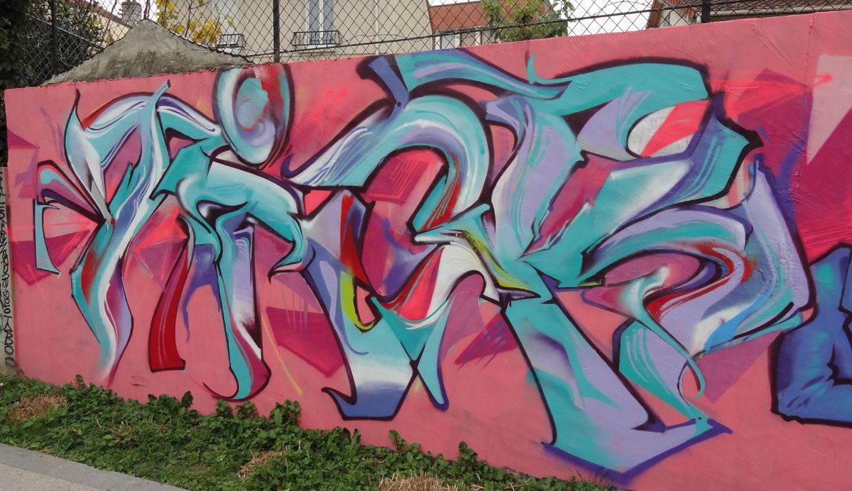 Album - Graffitis Vitry sur Seine Tom 009