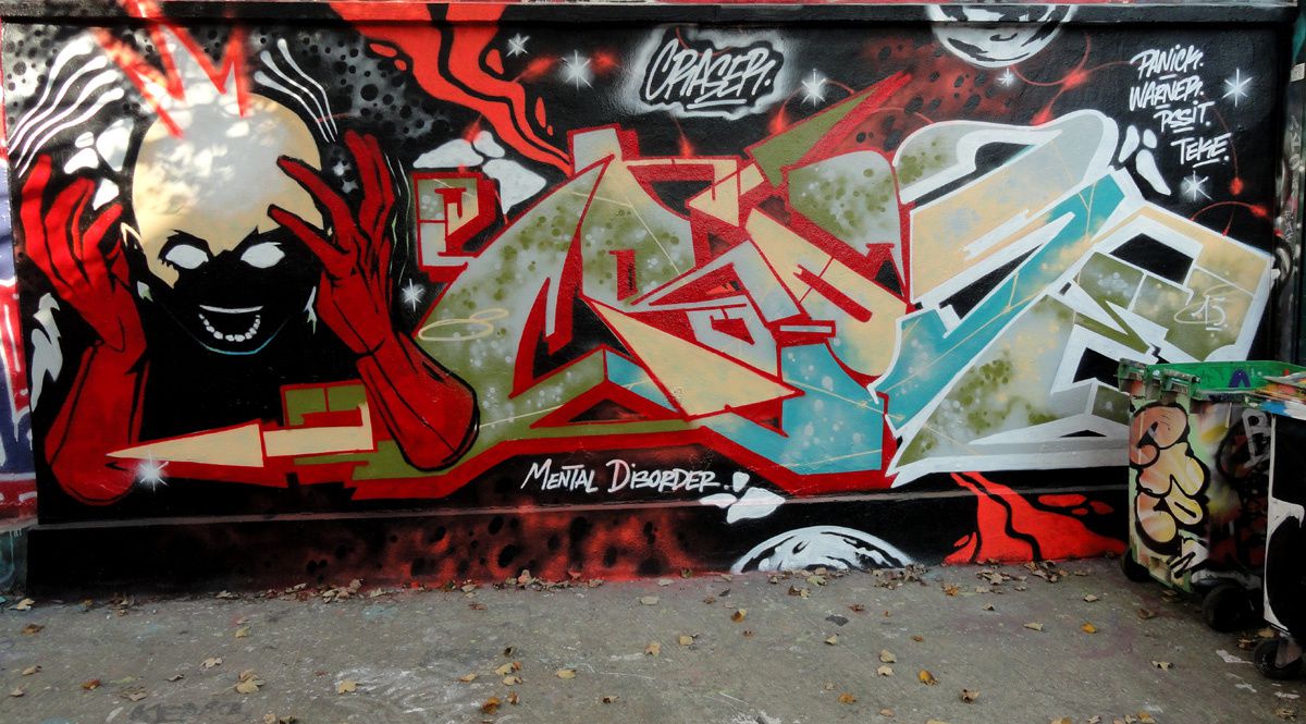 Street Art : Graffitis & Fresques Murales 75020 Paris