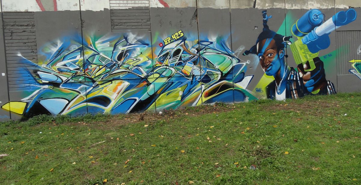 Album - Graffitis Vitry sur Seine Tom 009