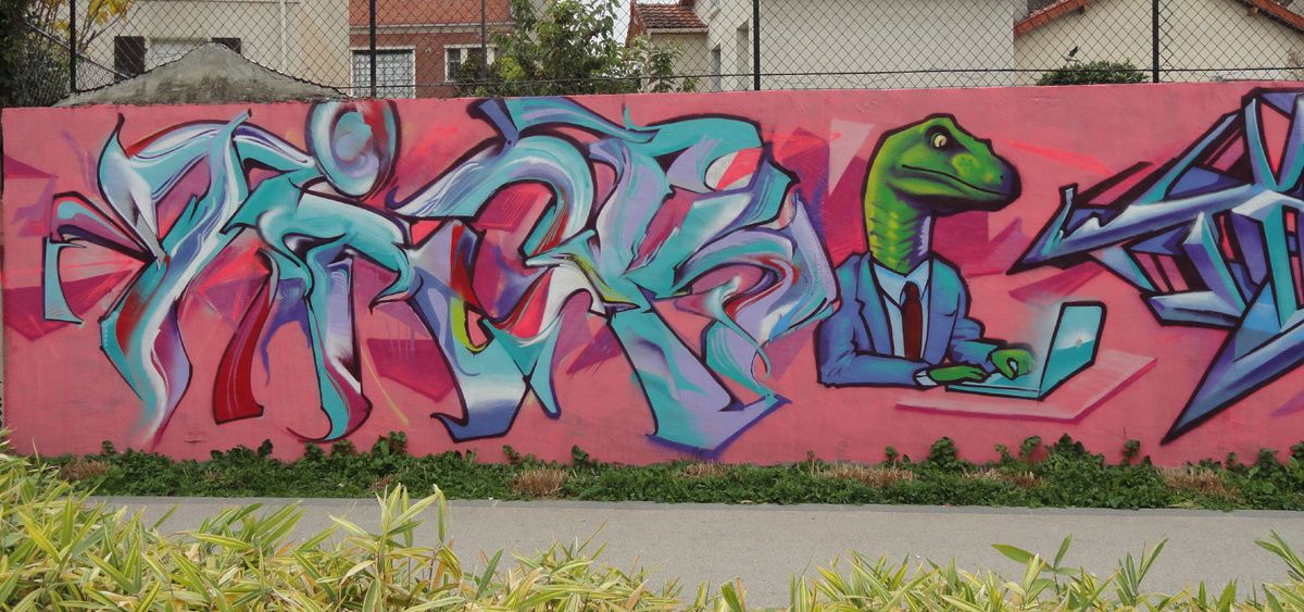 Album - Graffitis Vitry sur Seine Tom 009