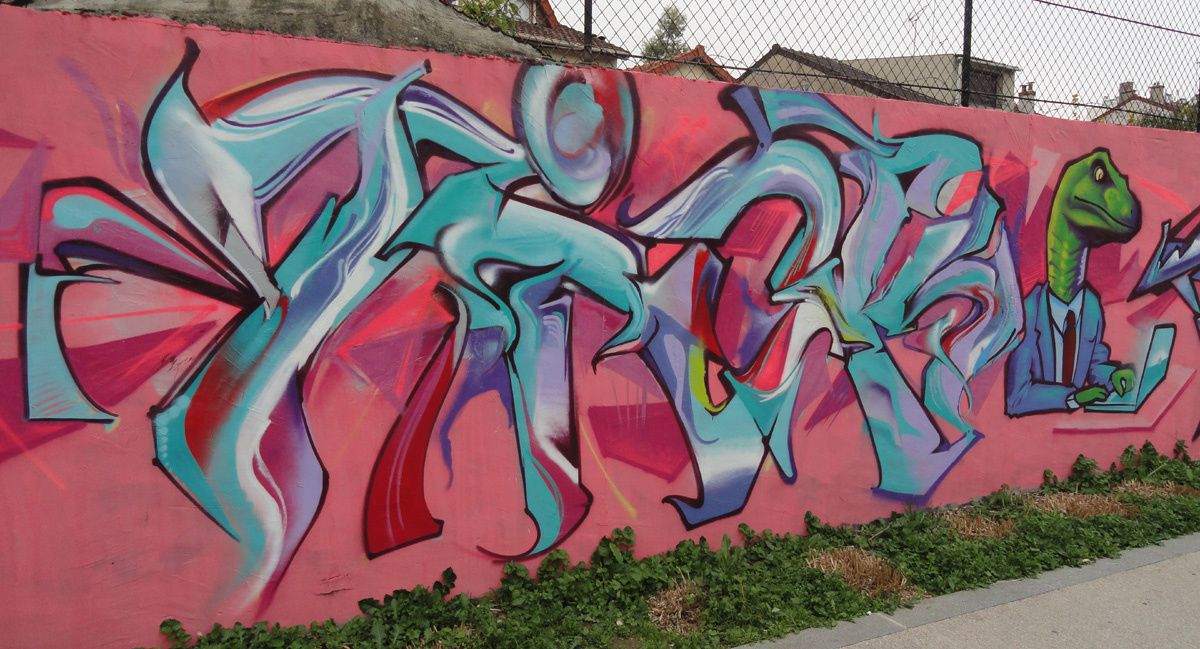 Album - Graffitis Vitry sur Seine Tom 009