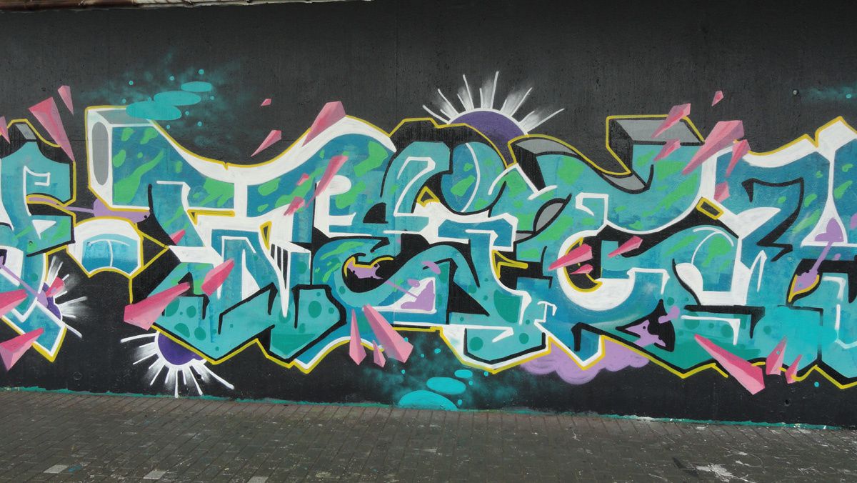 Street Art : Graffitis &amp; Fresques Murales Wijnegen (Belgique)