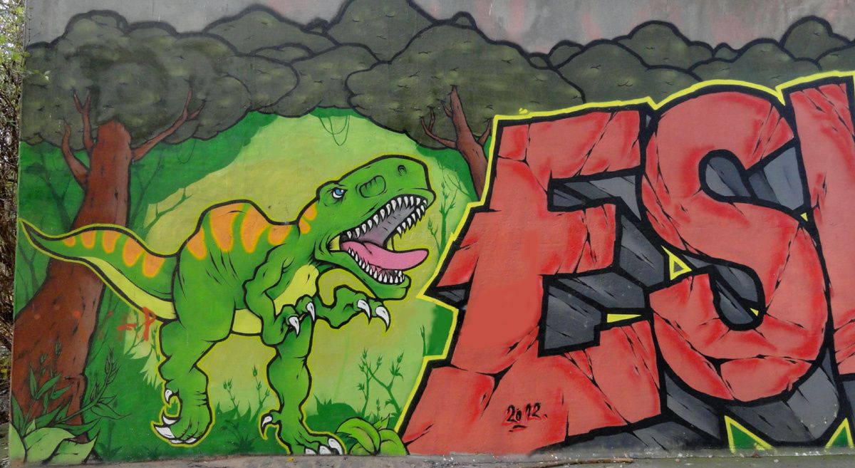 Street Art : Graffitis &amp; Fresques Murales Vilvorde (Belgique)