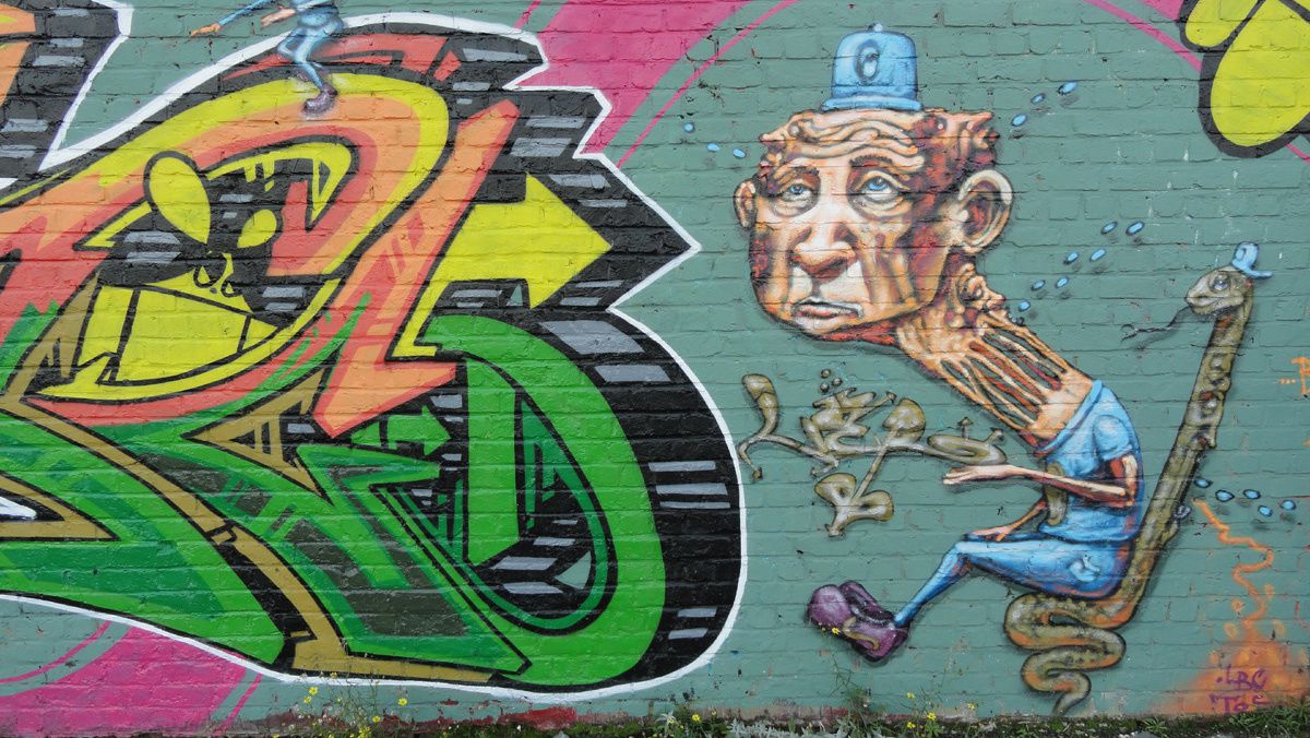 Street Art : Graffitis &amp; Fresques Murales Bruxelles Belgique