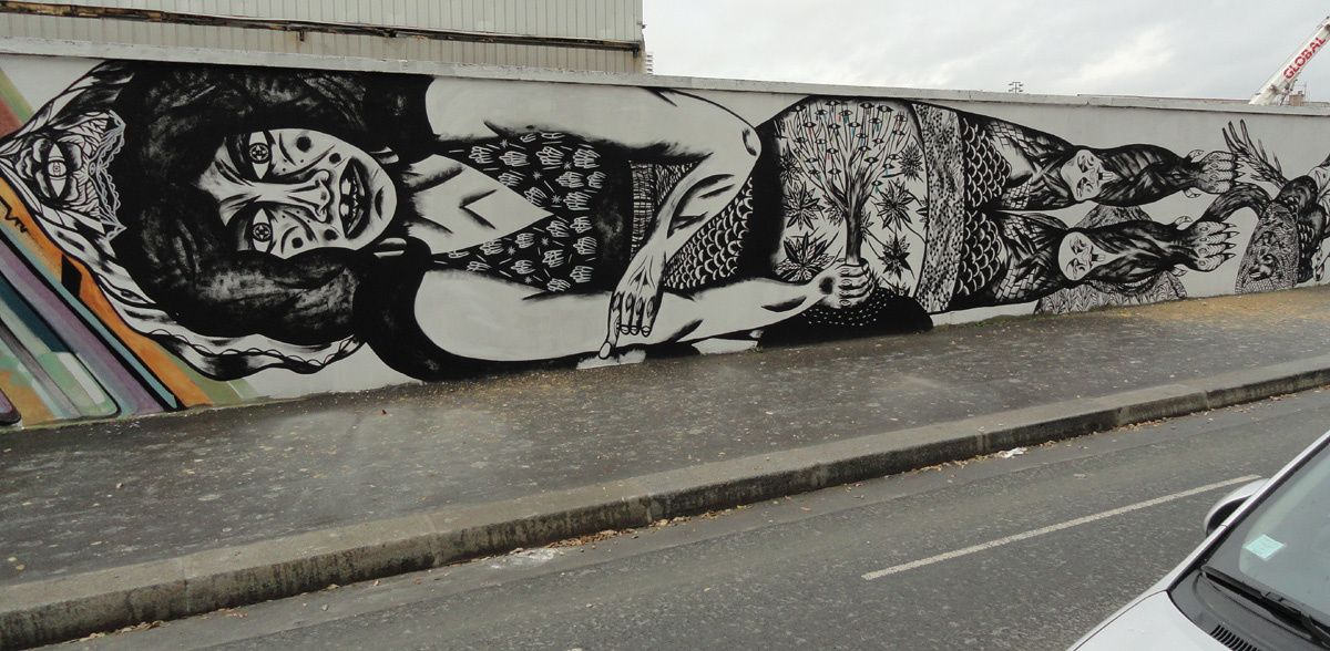 Street Art : Graffitis & Fresques Murales 75018 Paris