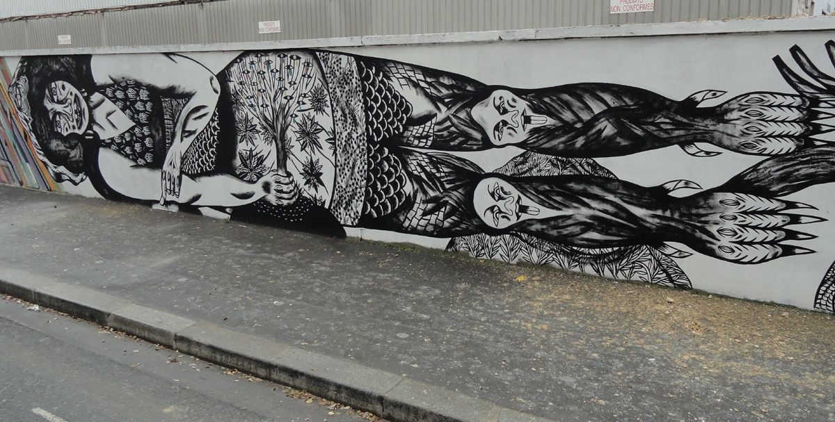 Street Art : Graffitis & Fresques Murales 75018 Paris