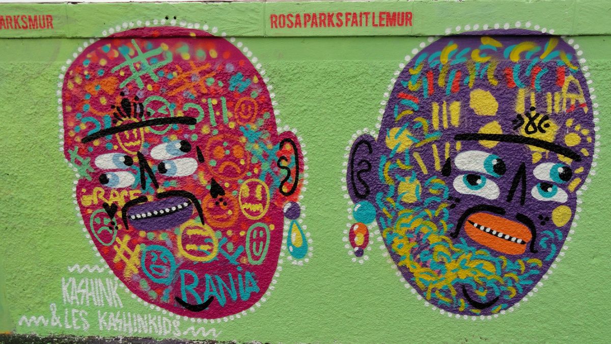 Street Art : Graffitis & Fresques Murales 75018 Paris