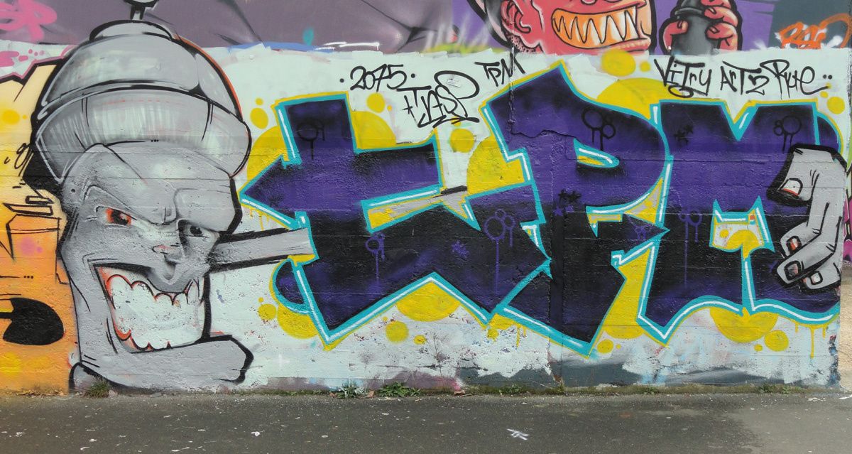 Album - Graffitis Vitry sur Seine Tom 009