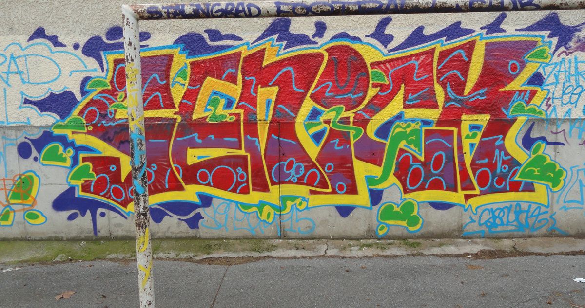 Album - Graffitis Vitry sur Seine Tom 009