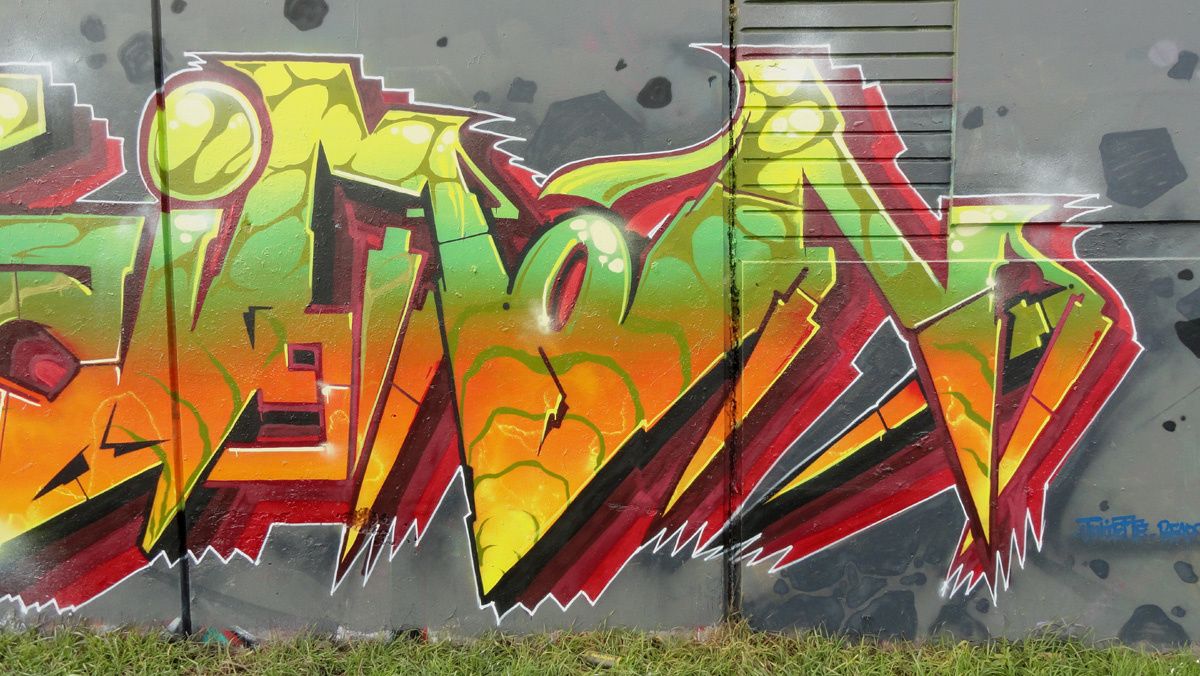 Album - Graffitis Vitry sur Seine Tom 009