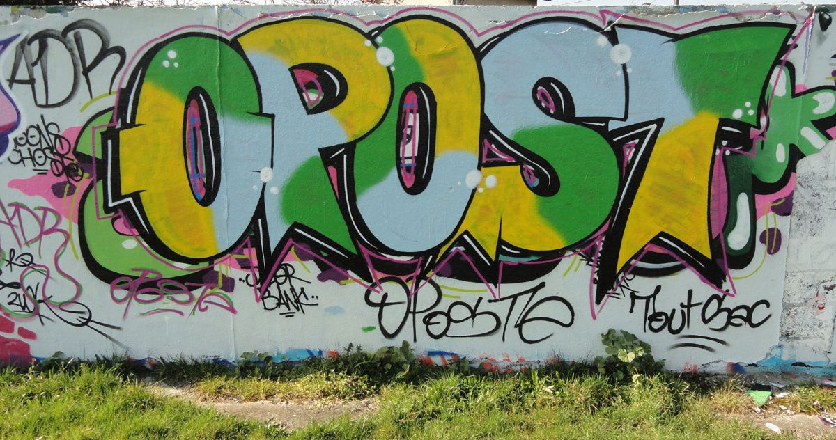 Street Art : Graffitis & Fresques Murales 77108 Chelles