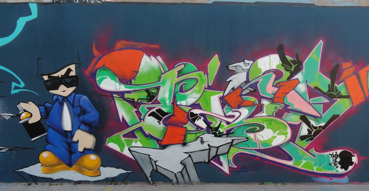 Album - Graffitis Vitry sur Seine Tom 009