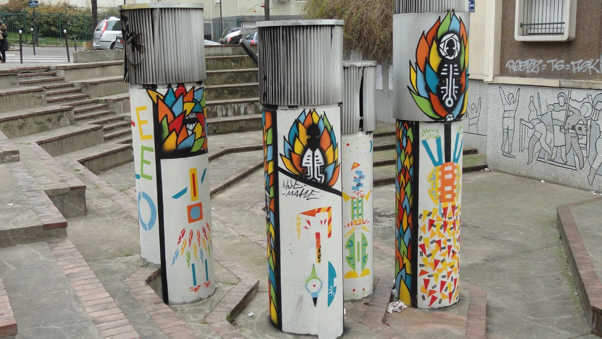 Street Art : Graffitis & Fresques Murales 75020 Paris