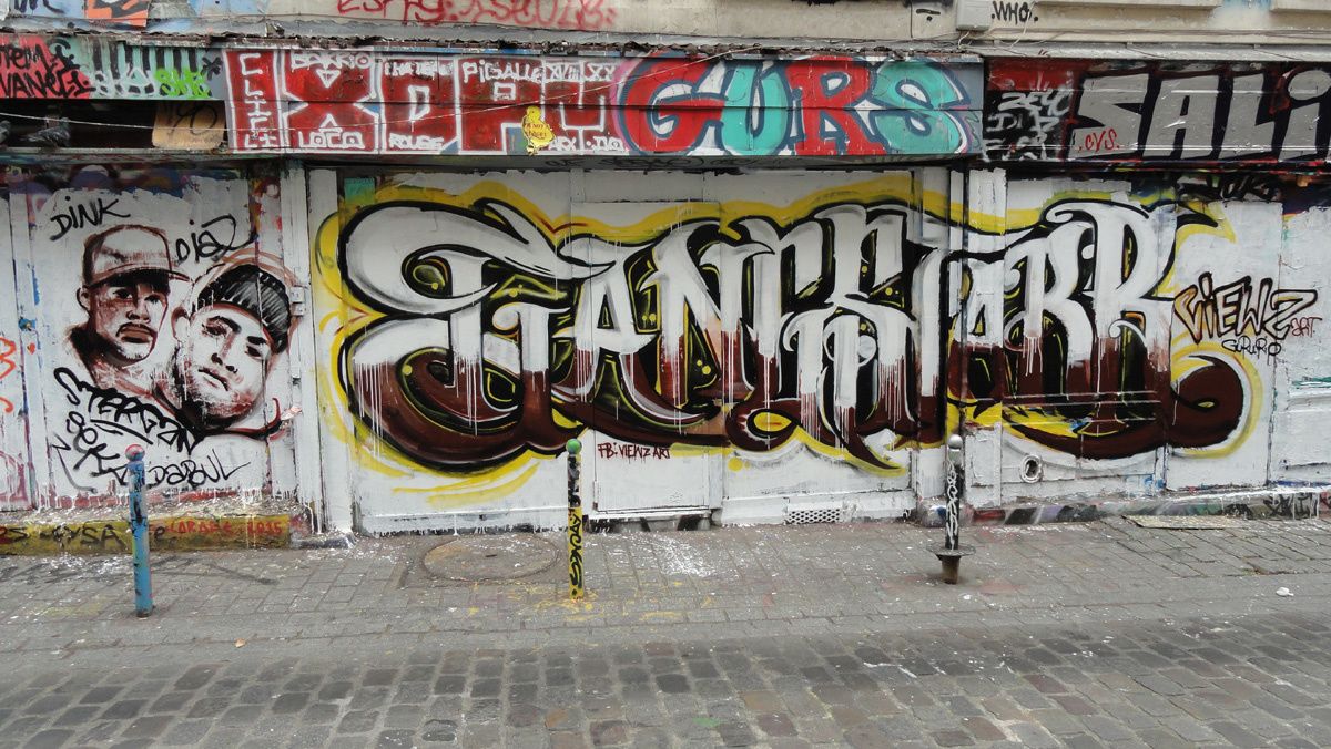 Street Art : Graffitis & Fresques Murales 75020 Paris