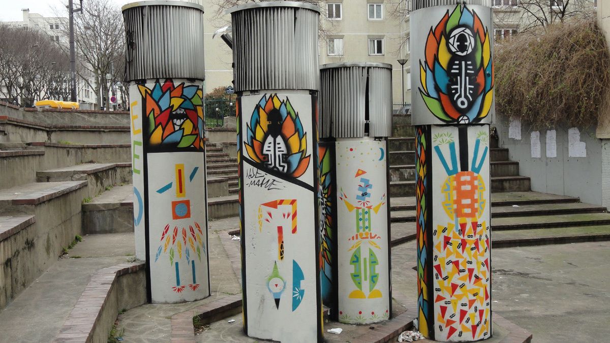 Street Art : Graffitis & Fresques Murales 75020 Paris