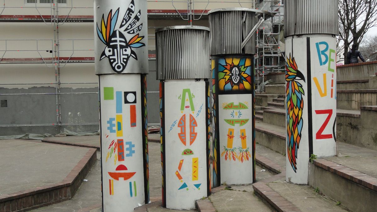 Street Art : Graffitis & Fresques Murales 75020 Paris