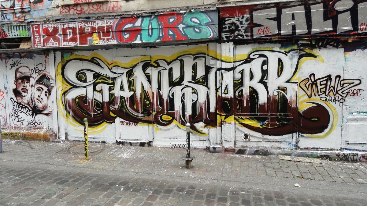 Street Art : Graffitis & Fresques Murales 75020 Paris