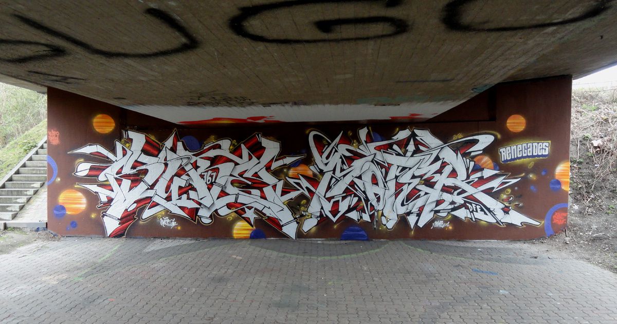 Street Art : Graffitis &amp; Fresques Murales 76131 Karlsruhe