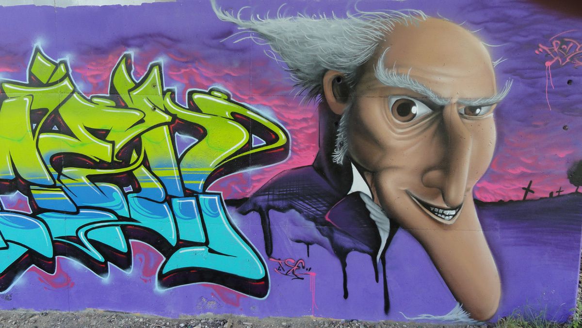 Street Art : Graffitis &amp; Fresques Murales Département Eure (27)