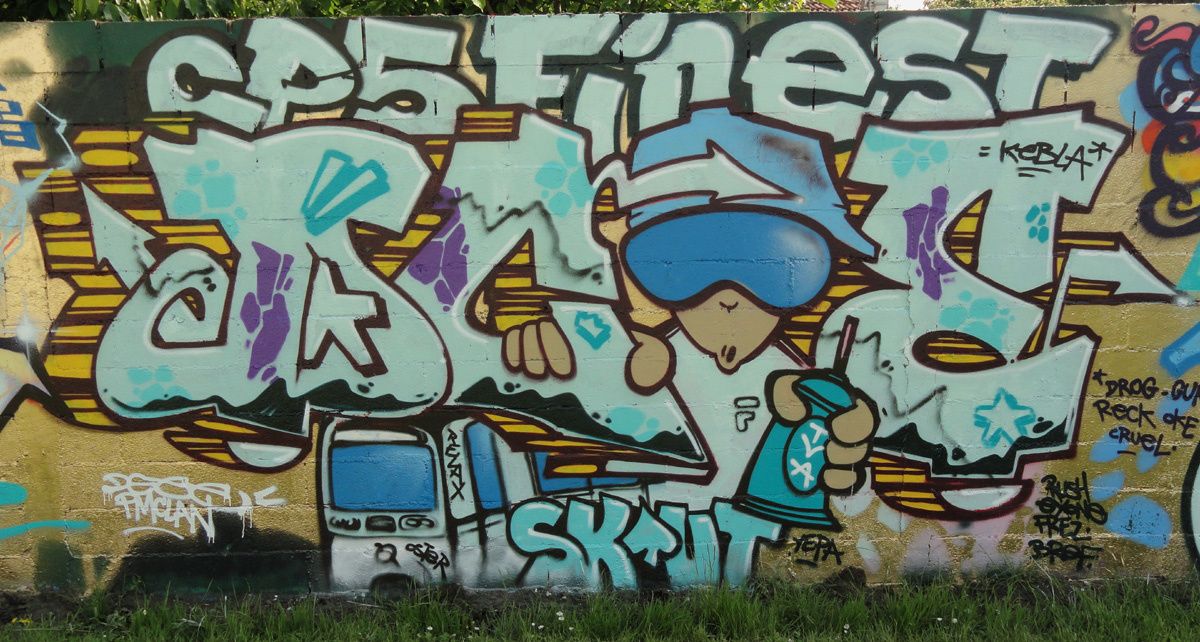 Street Art : Graffitis & Fresques Murales 93071 Sevran