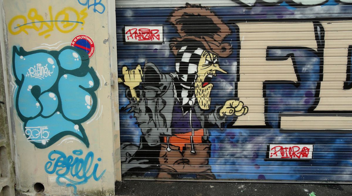 Street Art : Graffitis &amp; Fresques Murales 56121 Lorient