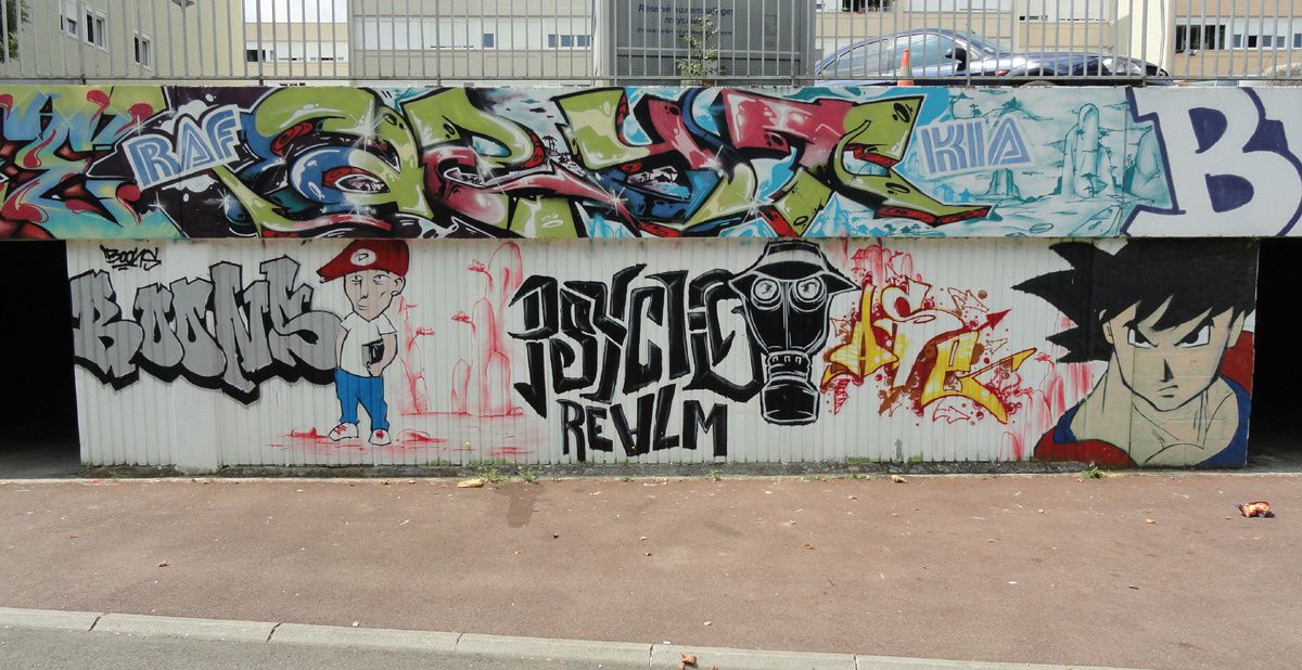 Street Art : Graffitis &amp; Fresques Murales 87085 Limoges
