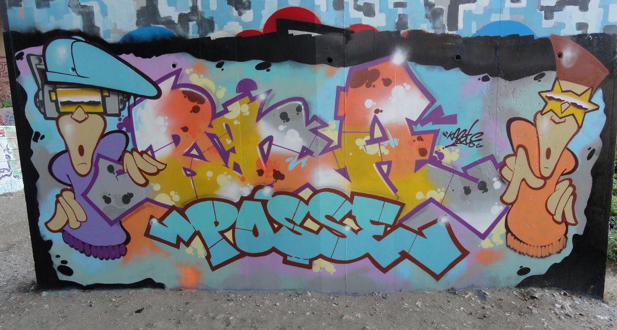 Street Art : Graffitis &amp; Fresques Murales 93053 Noisy le sec