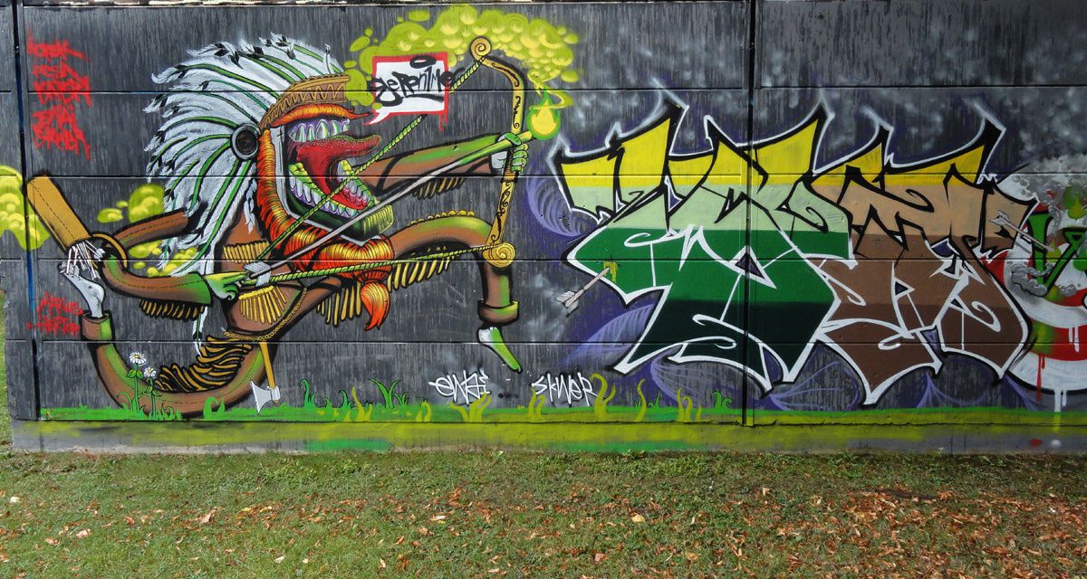 Street Art : Graffitis &amp; Fresques Murales 91570 Saint Michel sur Orge