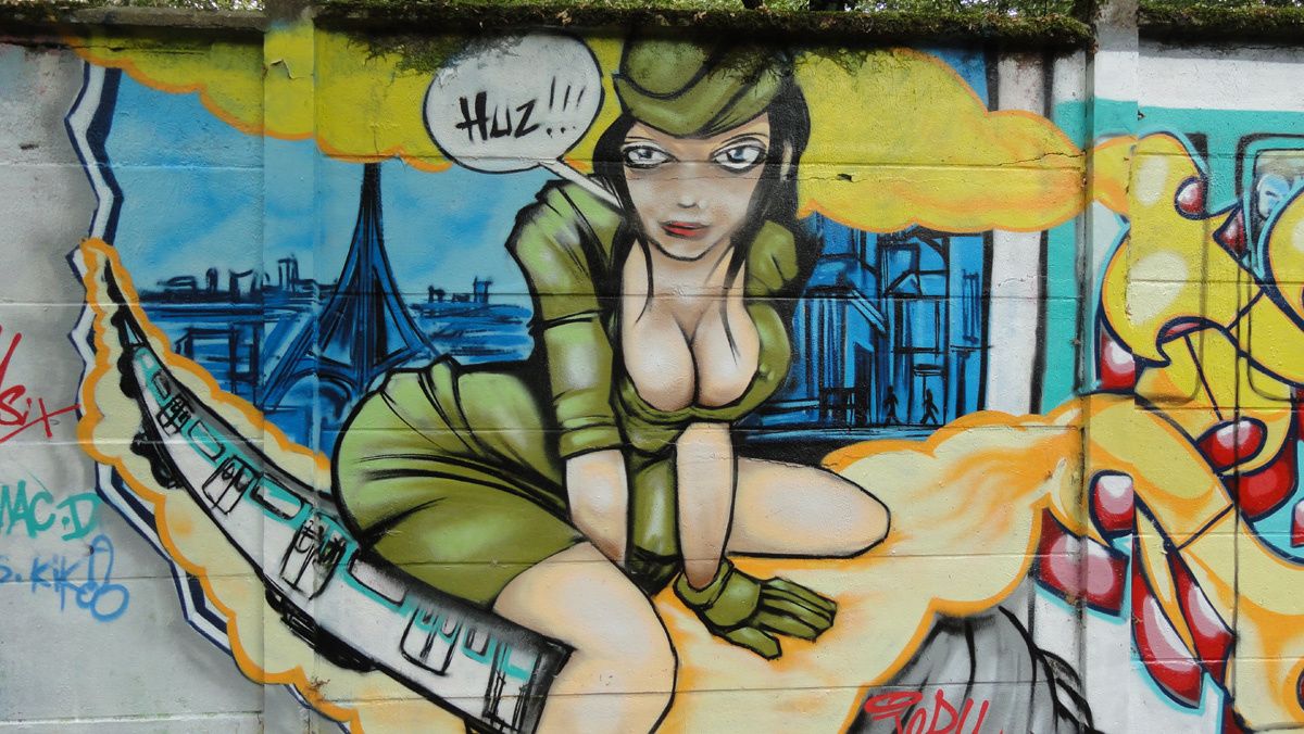 Street Art : Graffitis & Fresques Murales 91201 Draveil