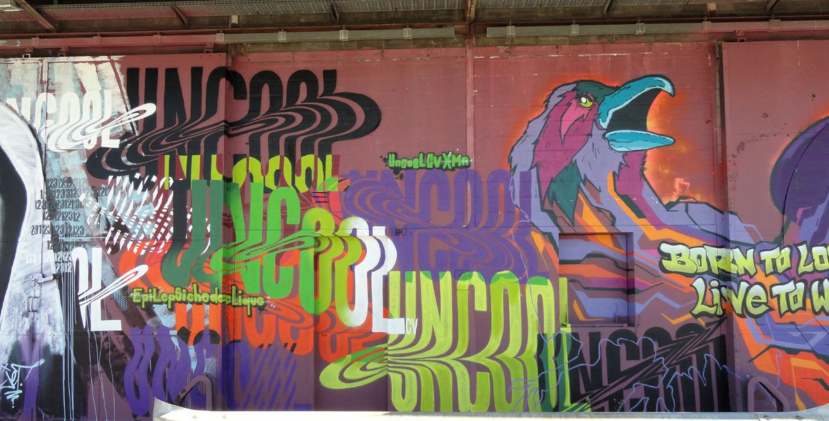 Street Art : Graffitis & Fresques Murales 33000 Bordeaux