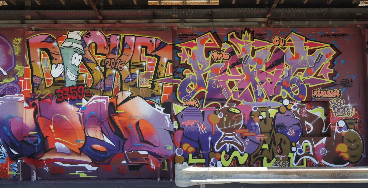 Street Art : Graffitis & Fresques Murales 33000 Bordeaux