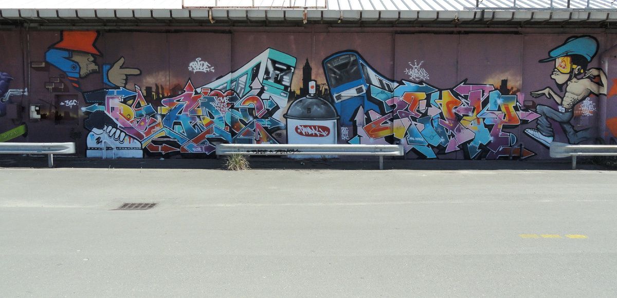 Street Art : Graffitis & Fresques Murales 33000 Bordeaux