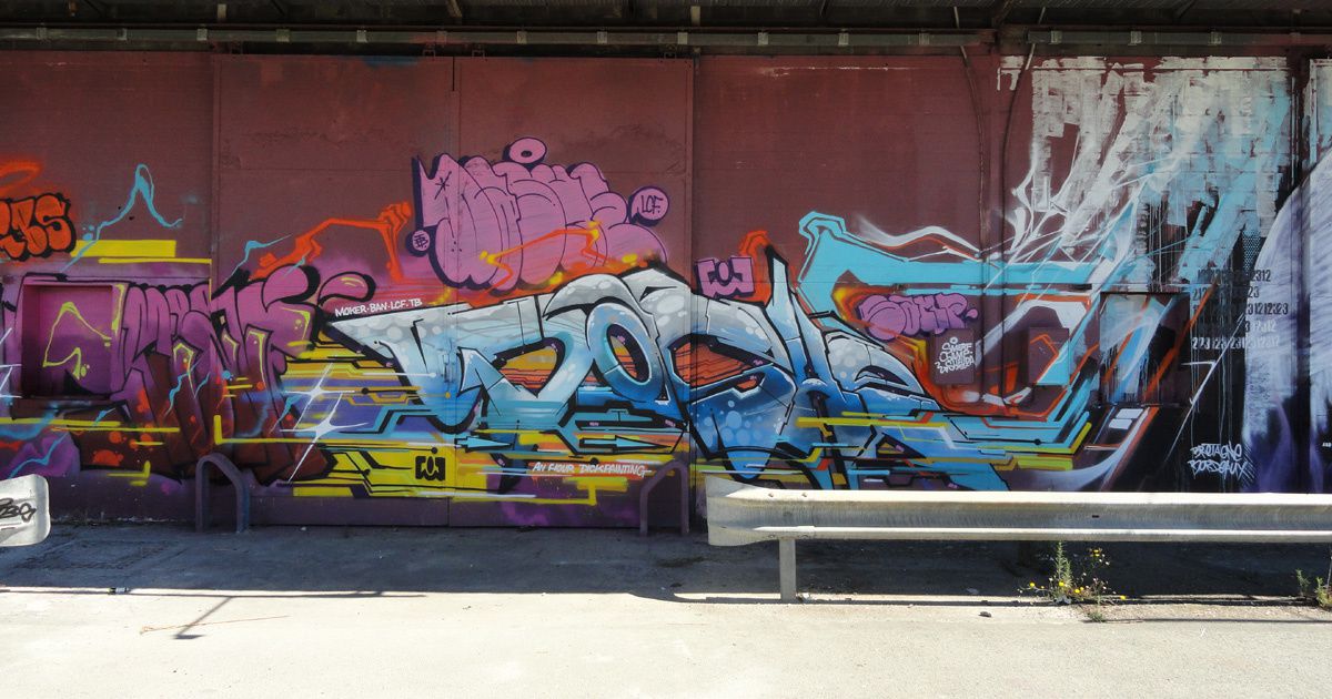 Street Art : Graffitis & Fresques Murales 33000 Bordeaux