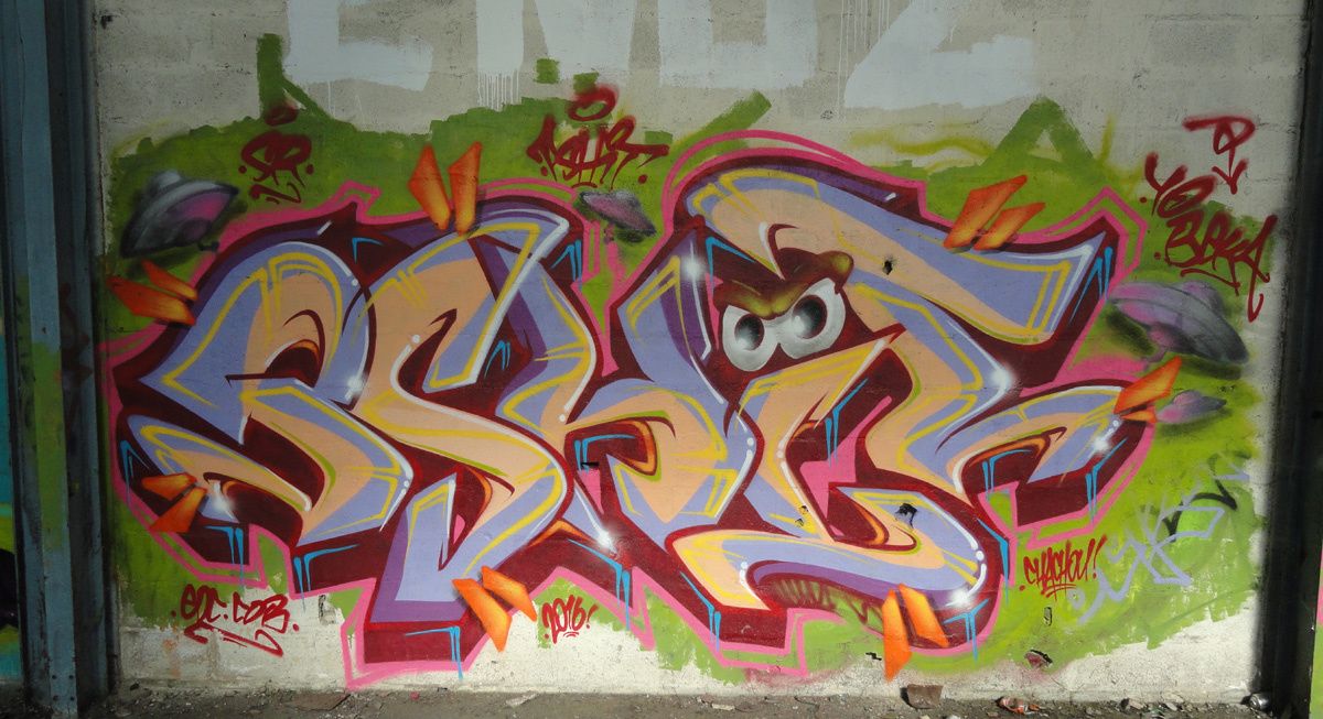 Street Art : Graffitis & Fresques Murales Département Oise (60)