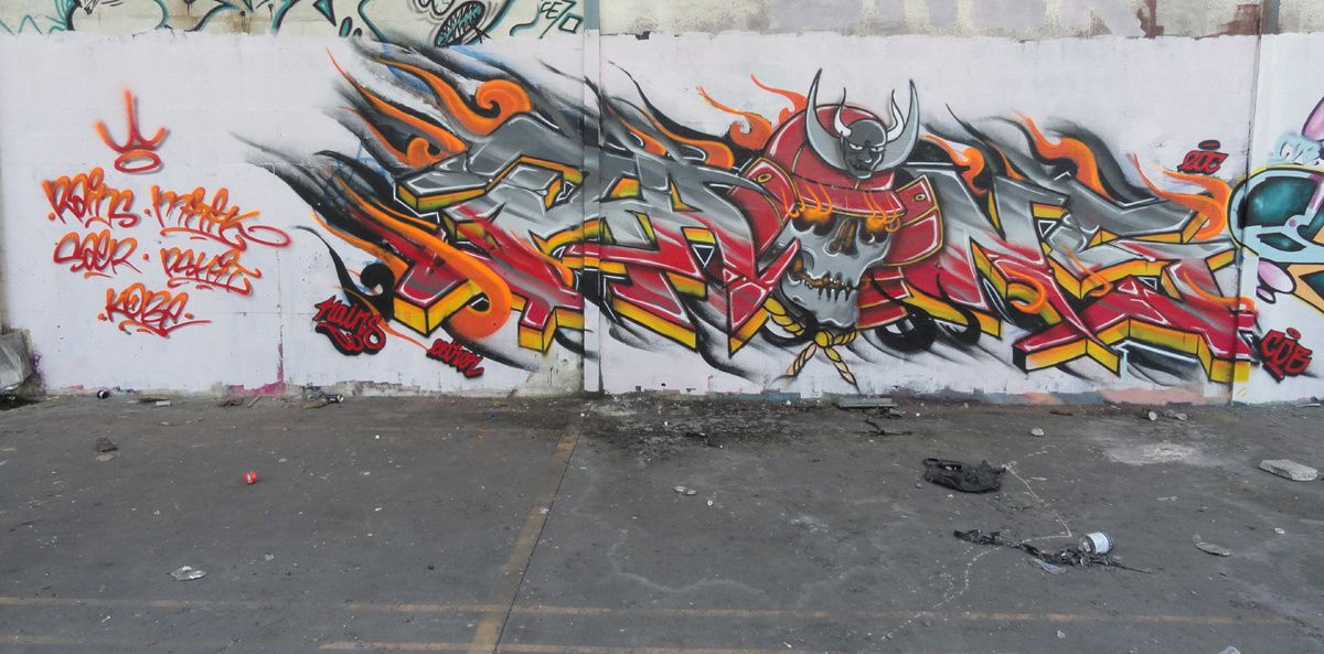 Street Art : Graffitis & Fresques Murales Département Oise (60)