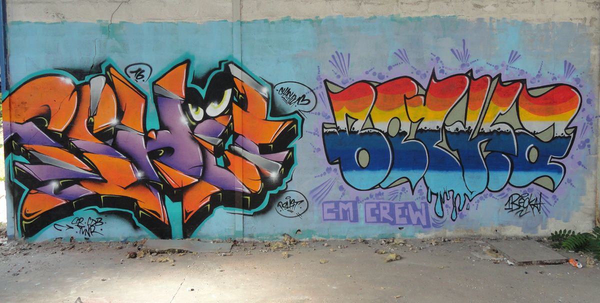 Street Art : Graffitis & Fresques Murales Département Oise (60)