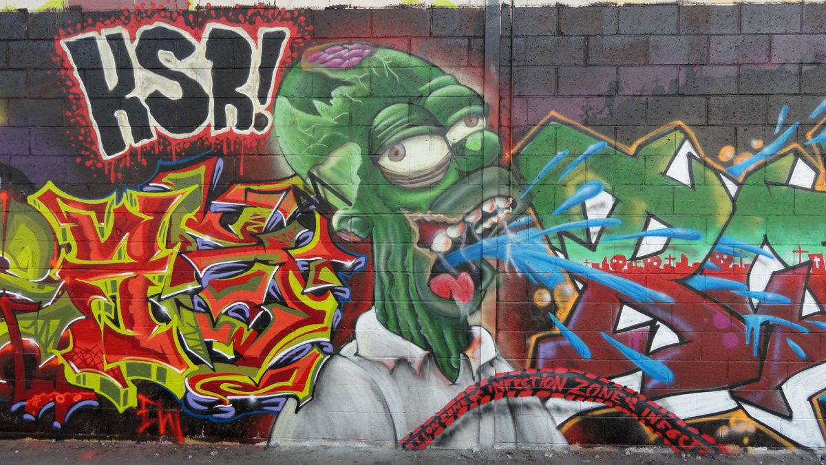 Street Art : Graffitis &amp; Fresques Murales Département Oise (60) 